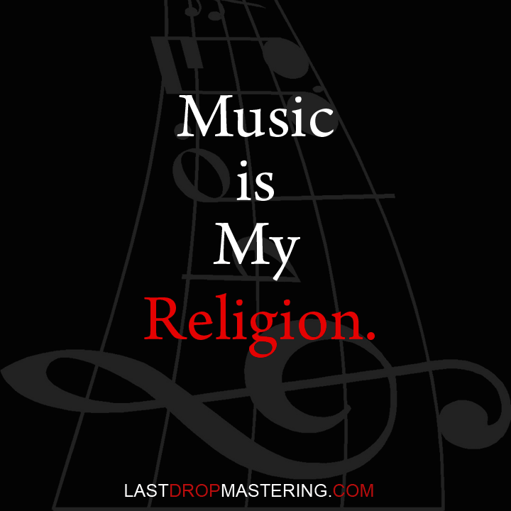Music Is My Religion - Jimi Hendrix Quote
